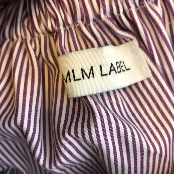 MLM Label Off Shoulder Striped Top XS - Picture 3 of 9